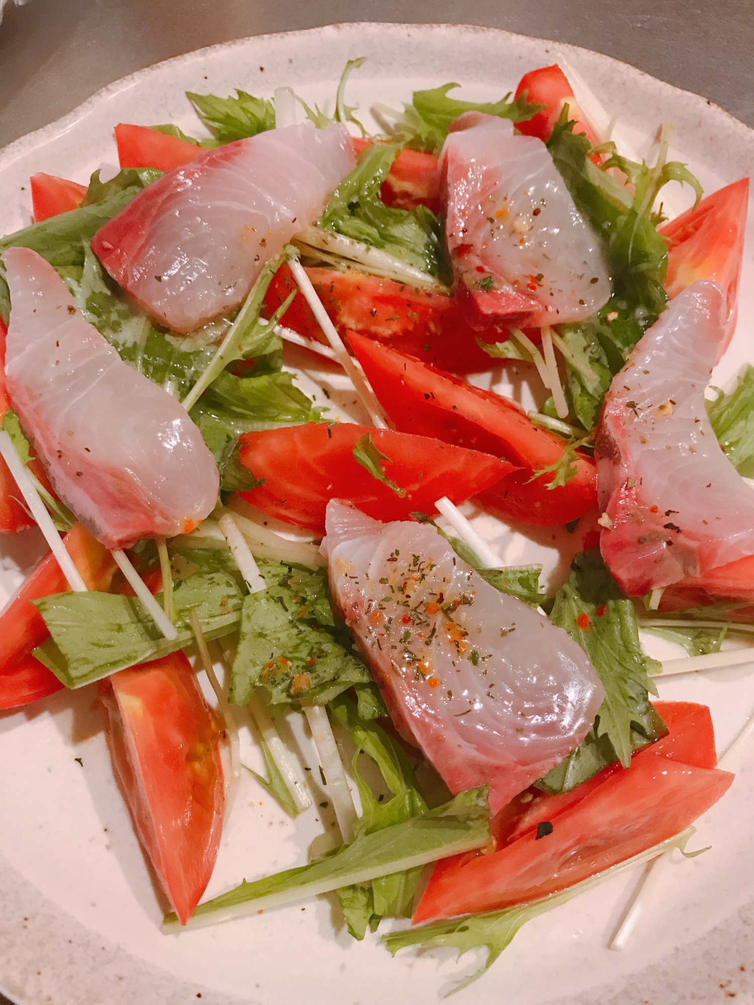 かんぱちカルパッチョ レシピ 作り方 By こしあん 楽天レシピ かんぱちカルパッチョ レシピ 作り方 By こしあん 楽天レシピ