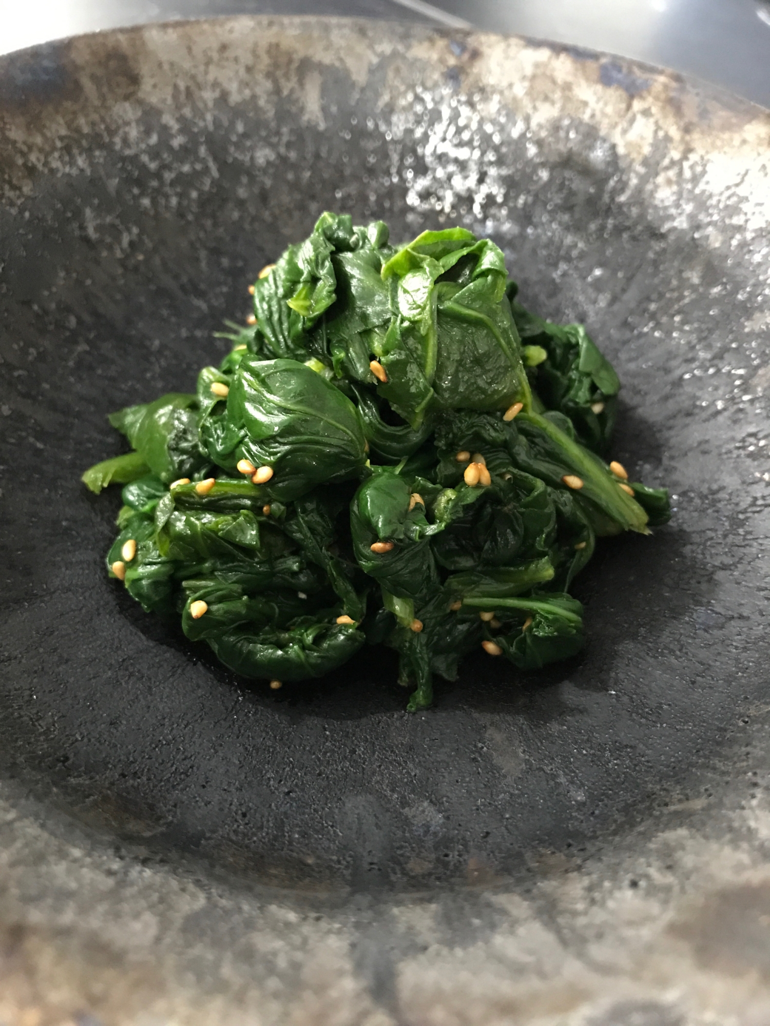 韓国料理 超簡単 ほうれん草のナムル レシピ 作り方 By きょうちゃん みーちゃん 楽天レシピ