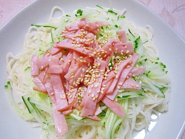 ごま風味が美味しいソーメン レシピ・作り方 by libre* - 楽天レシピ