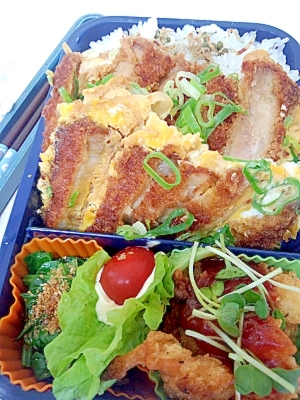 かつ丼 In 高校男子弁当 レシピ 作り方 By スウィーツ 楽天レシピ かつ丼 In 高校男子弁当 レシピ 作り方 By スウィーツ 楽天レシピ