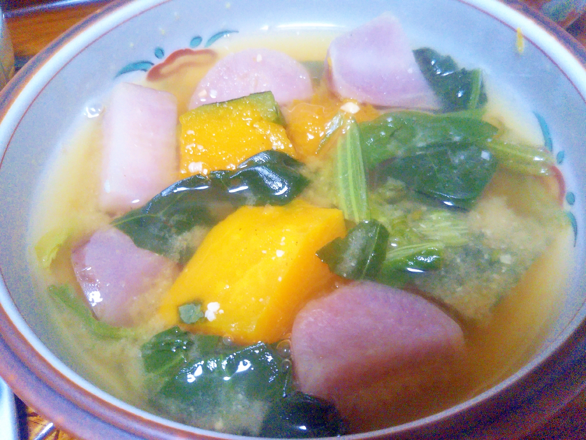 じゃがいもの味噌汁