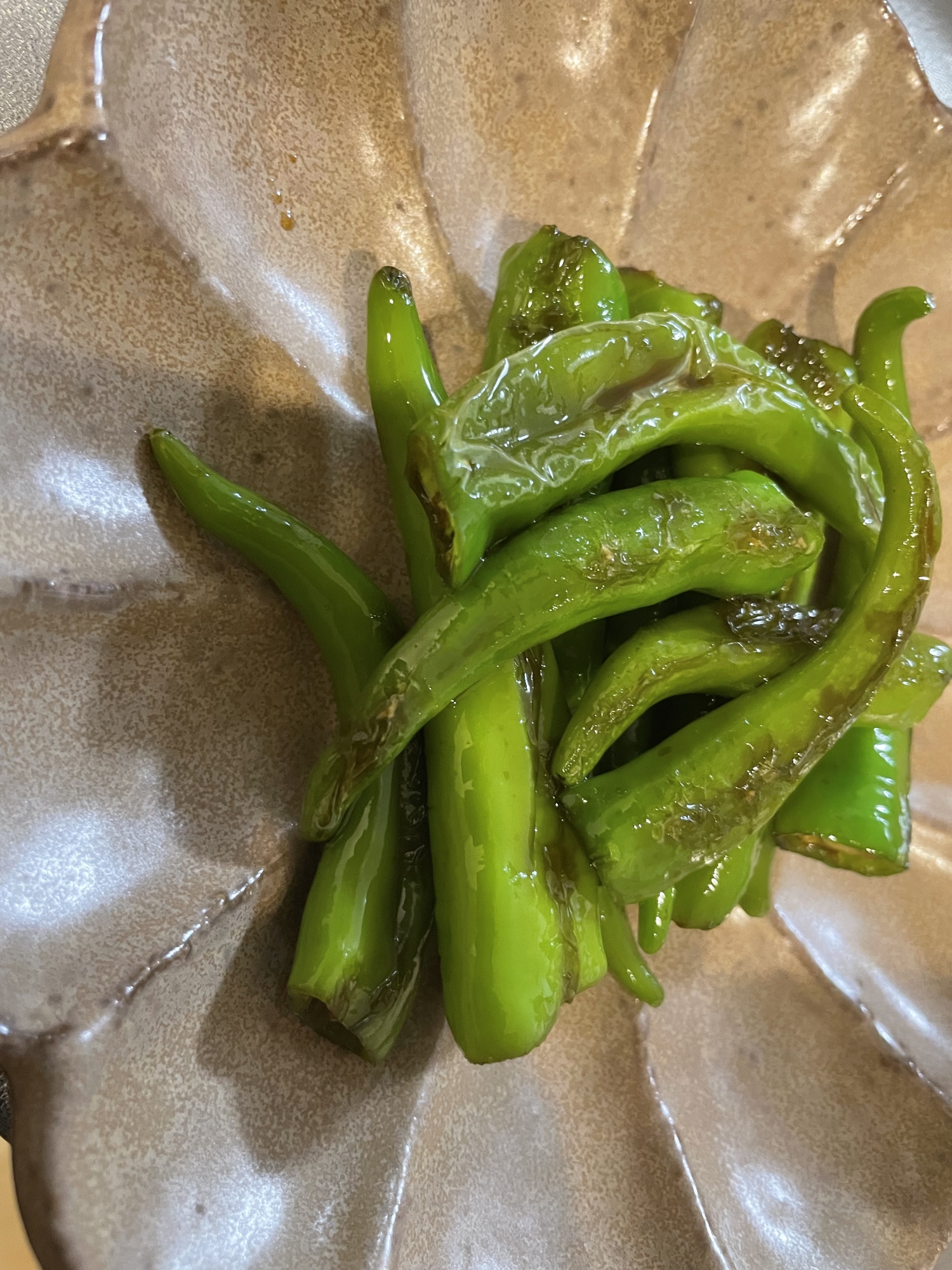 ししとうの甘辛炒め