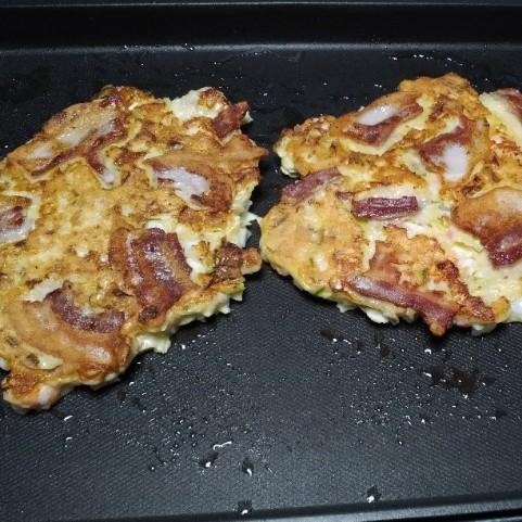 オクラ入り☆お好み焼き