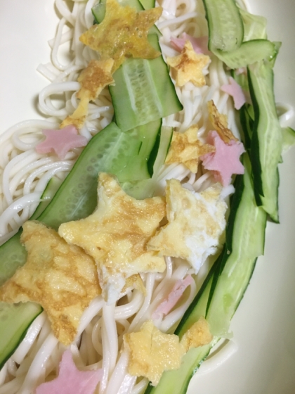 七夕に★そうめん