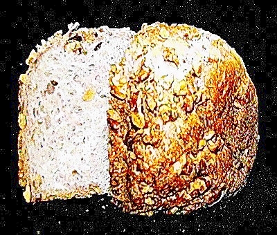 ＨＢにお任せ　クルミたっぷりパン　半斤