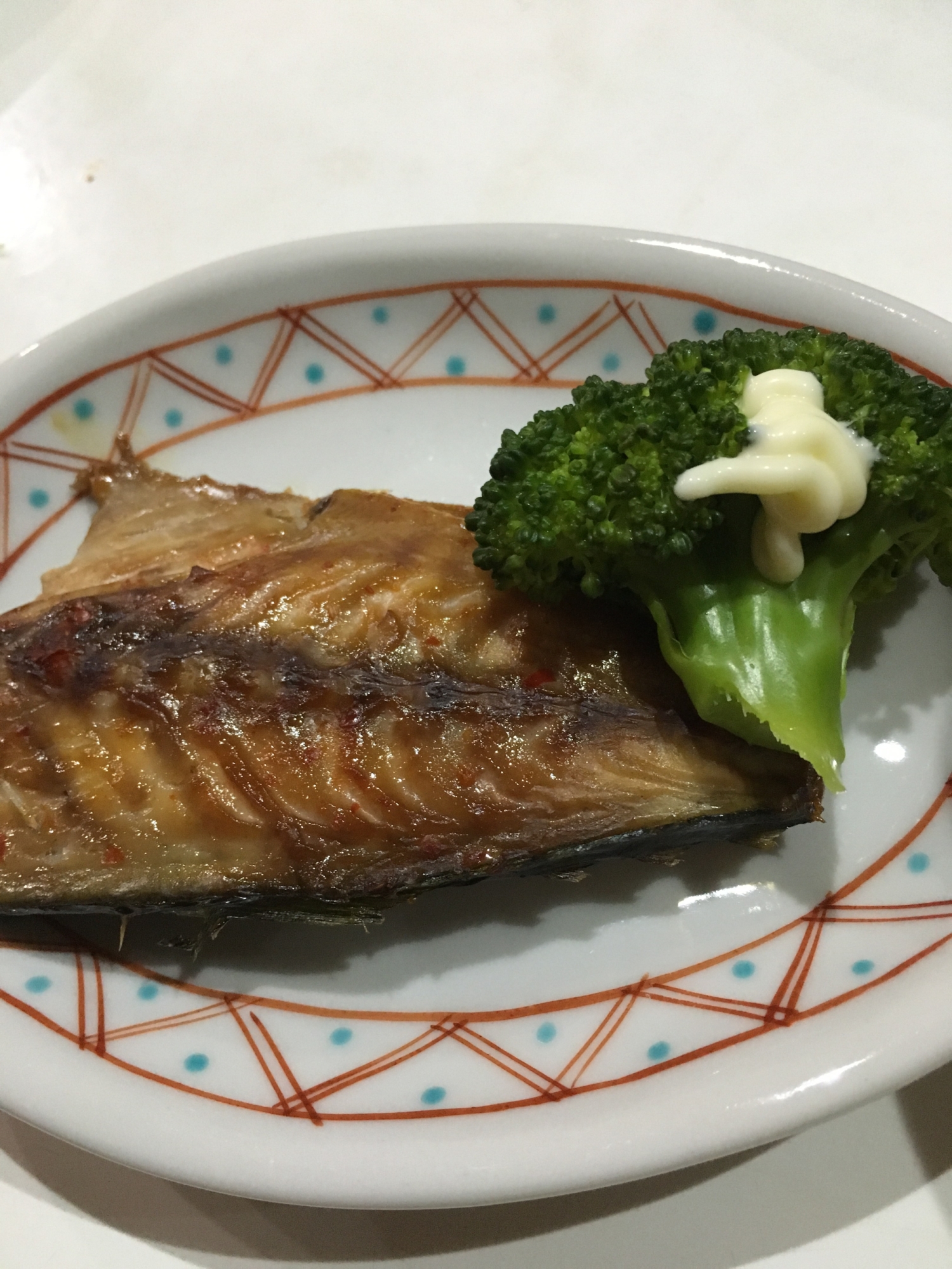 鯖のピリ辛焼き