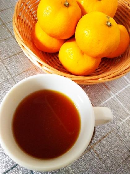 紅茶がみかん色がかって、ほんわりみかんの味がしておいしかったです(^^)しょうがはなくていれませんでした。