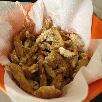居酒屋風♪サクサク柔らかごぼうの唐揚げ