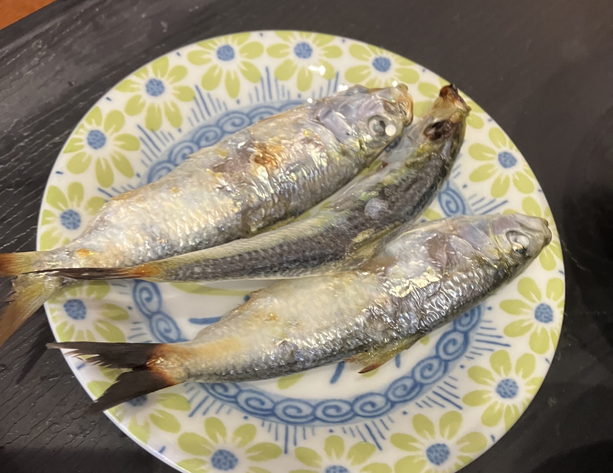 小魚鯵の塩素揚げ