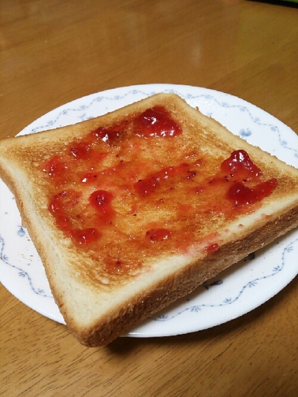 朝食にいただきました。
おいしかったです(*⌒▽⌒*)
ご馳走様でした！