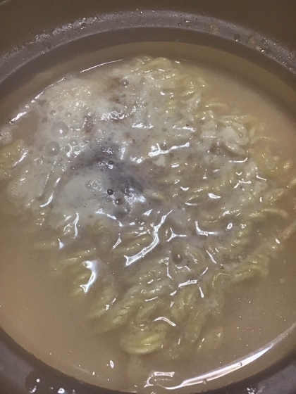 豆乳ラーメン■袋麺インスタント使用■