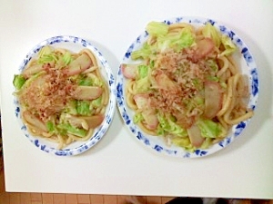 好きな具材で焼うどん