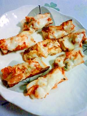 ☆ちくわのキムチーズ焼き☆簡単です♪