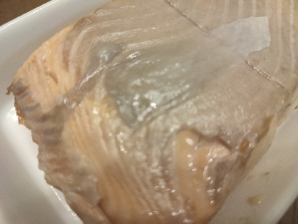 鮭のオリーブオイルソテー