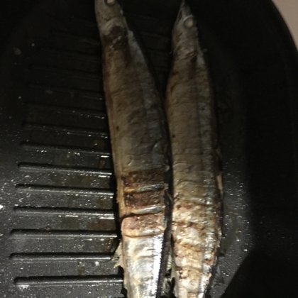 ふっくら〜秋刀魚の塩麹焼き