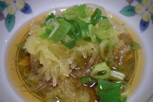 珍しい野菜! 「ぶっかけそうめんなんきん」 ♪♪