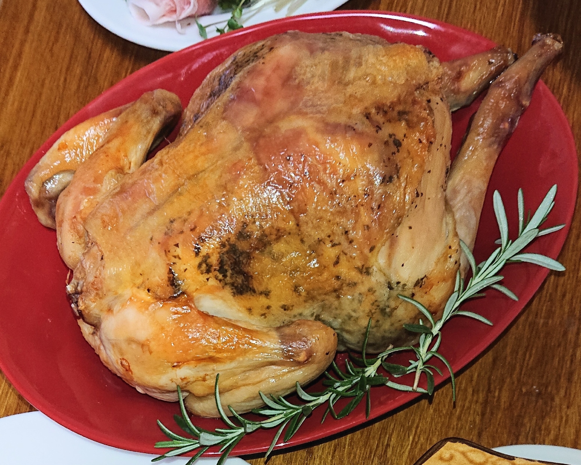 クリスマス丸鶏ローストチキン レシピ・作り方 by エビおぴさん - 楽天