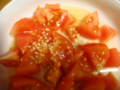 簡単に作れて美味しかったです～＾＾

トマトに塩麹、合うんですね～＾＾

ご馳走様でした＾＾