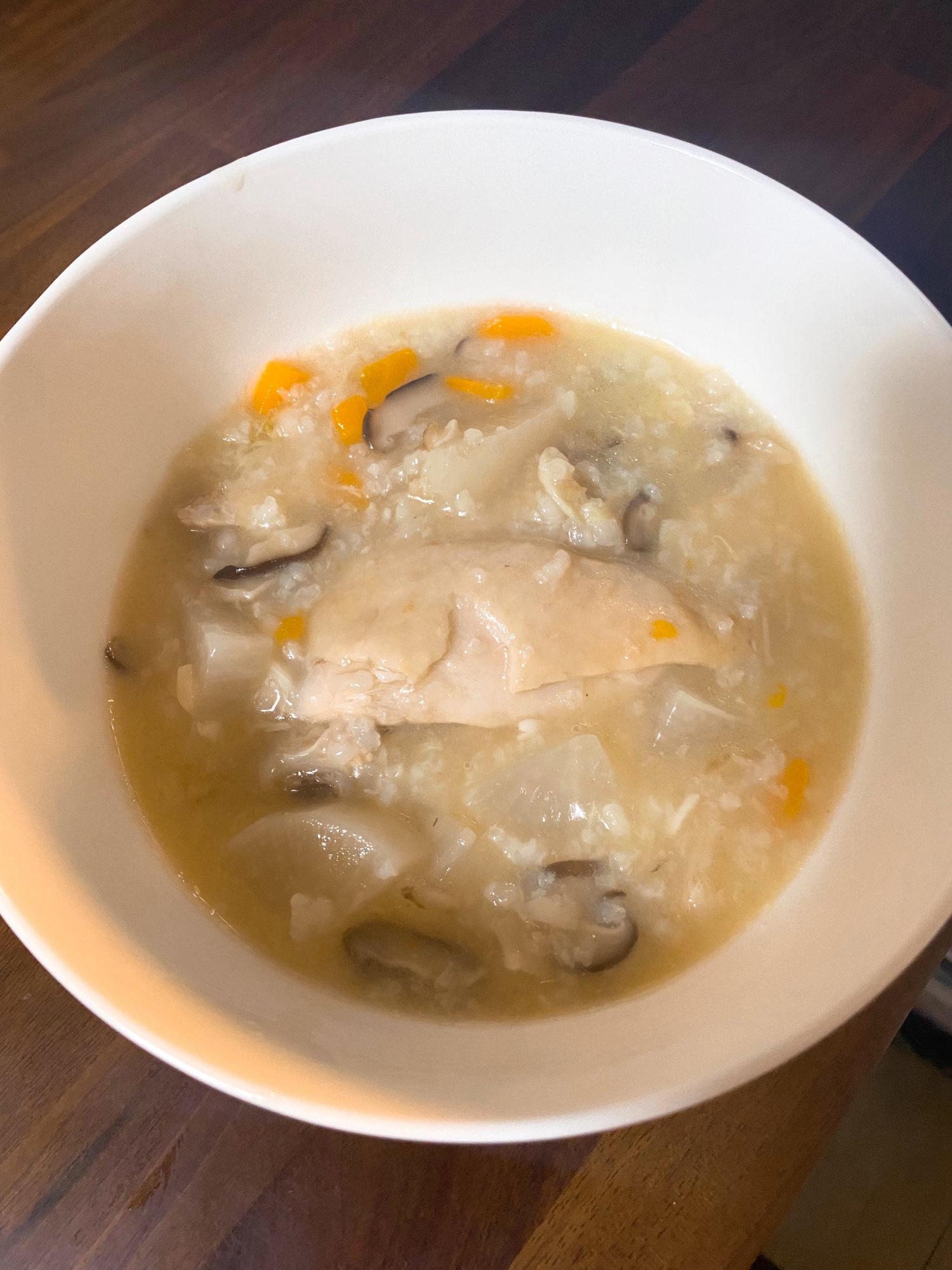炊飯器で簡単!大根入り参鶏湯