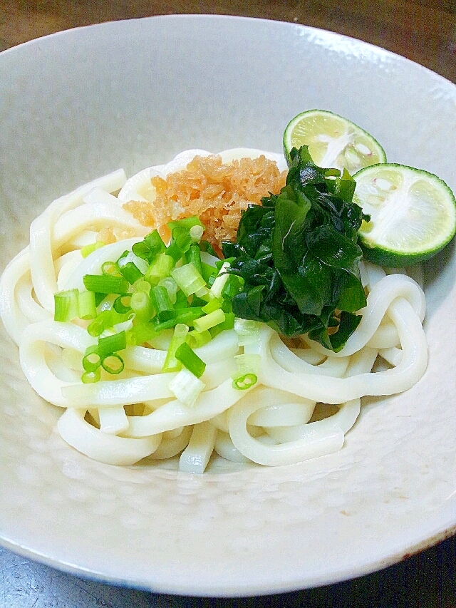 すだちのぶっかけうどん