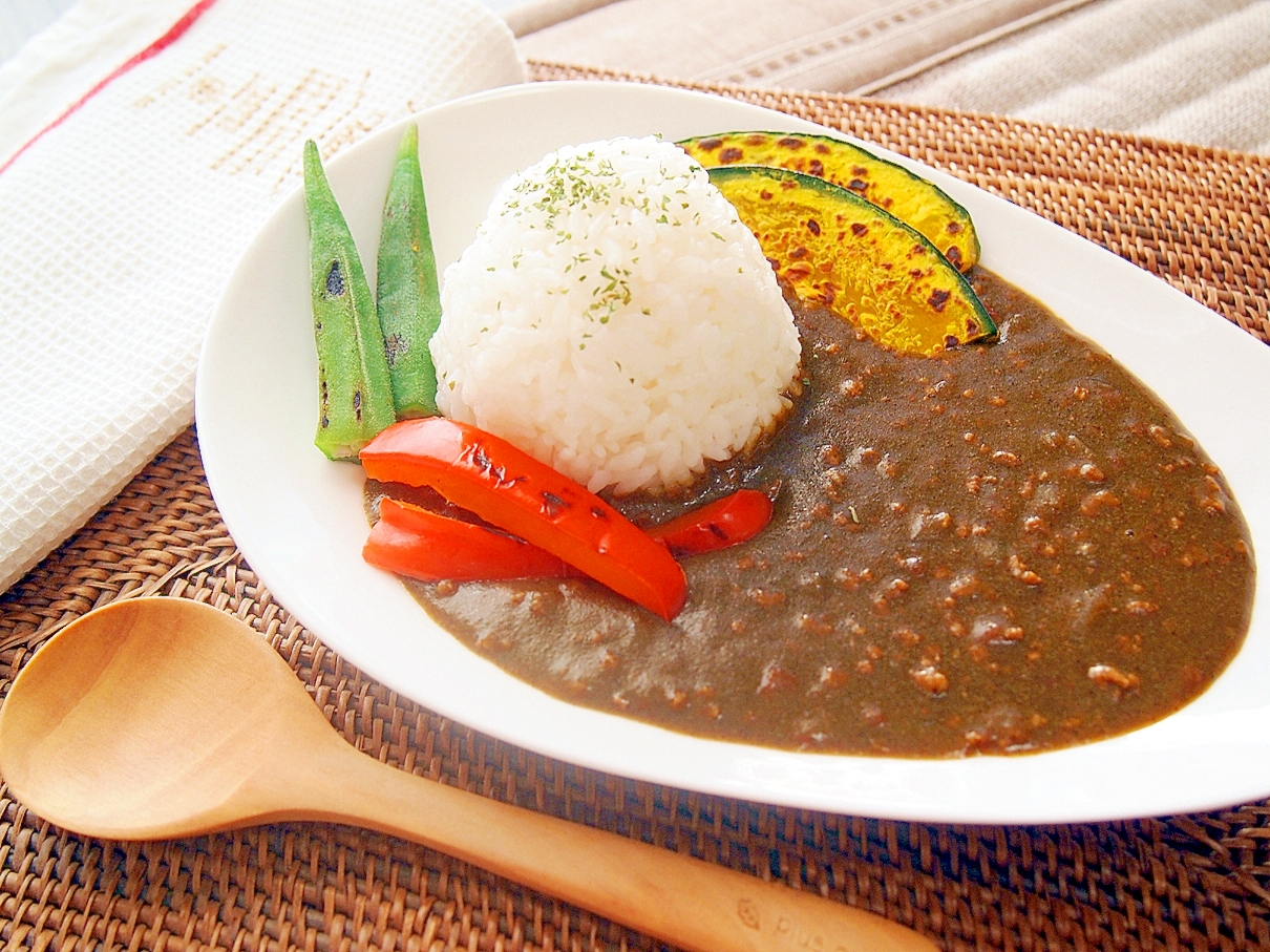 焼き野菜のモロヘイヤCurry