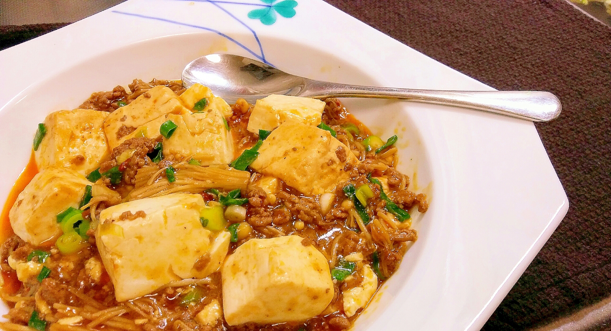 甜麺醤で濃厚麻婆豆腐