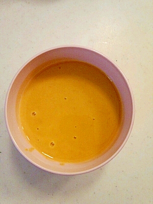 離乳食に☆　赤ちゃん用かぼちゃスープ