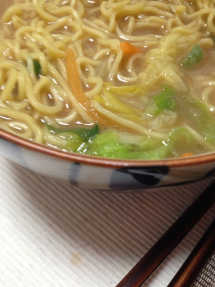 野菜あんかけラーメン