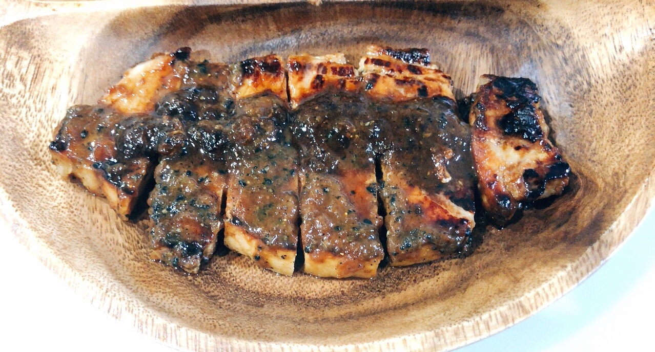 豚ロース肉の味噌焼き
