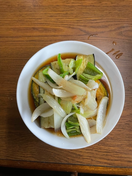 気軽に作れて、いつもと違う感じで野菜を味わえました♪
ごちそうさまでした^_^