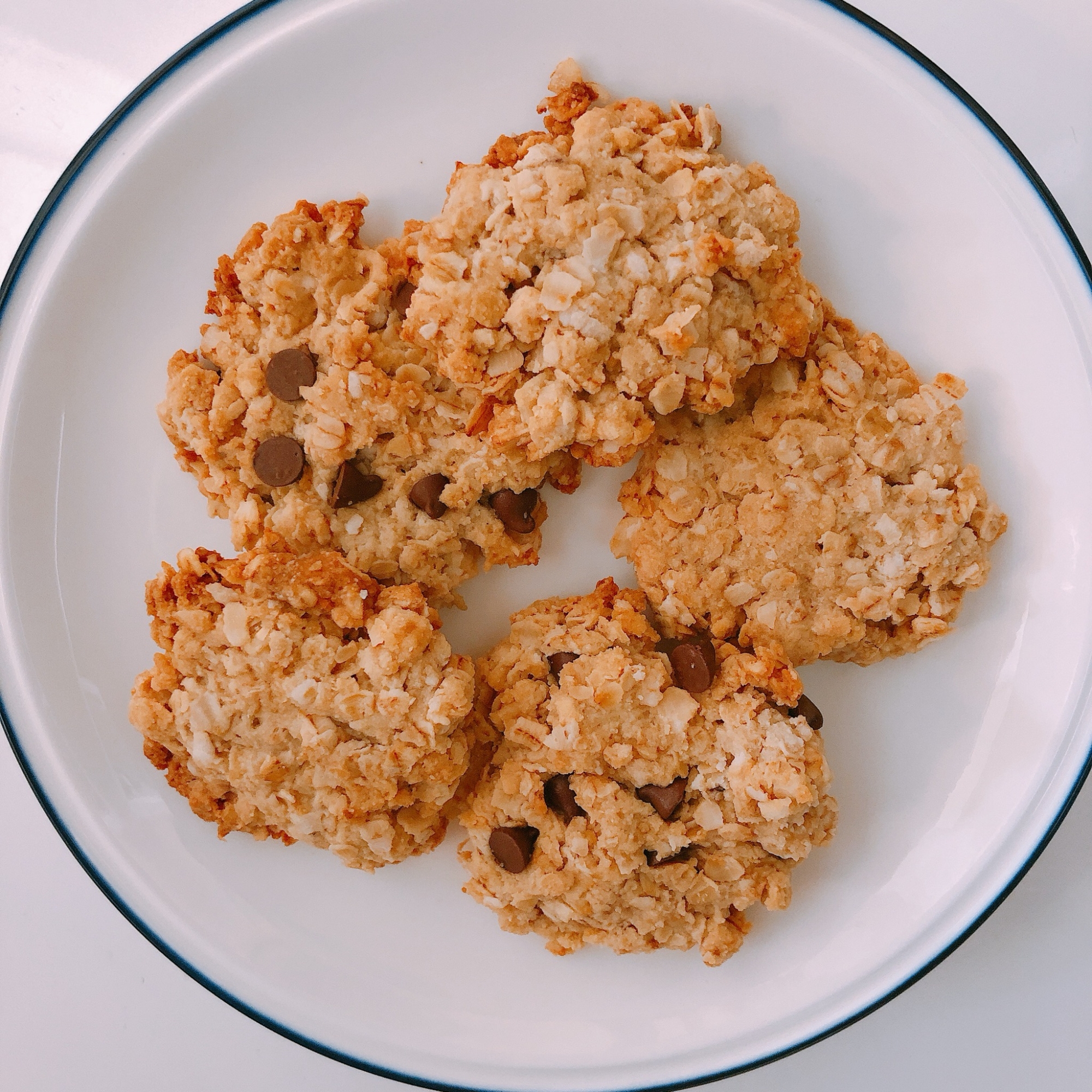 オートミールと米粉のクッキー＊小麦粉、卵、不使用