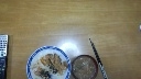 ワサビ菜とモヤシとワカメのお味噌汁