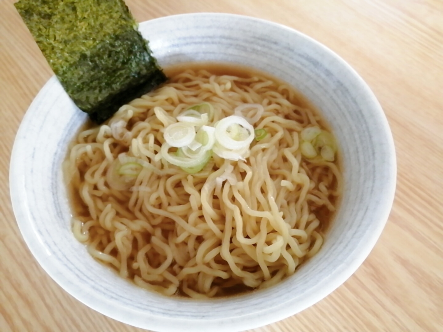 シンプル☆ねぎと海苔の醤油ラーメン