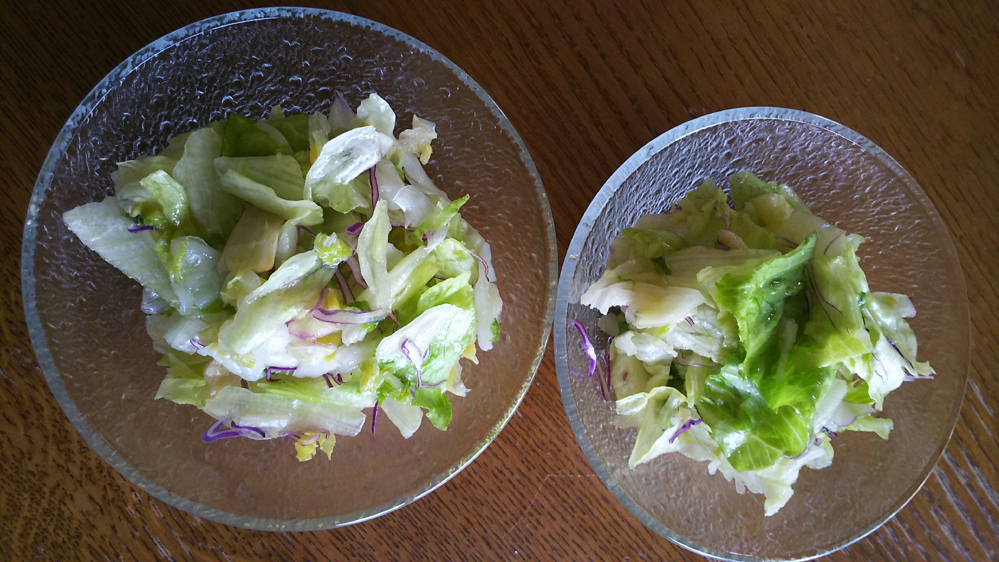 レタスと紫キャベツと白菜の漬物のサラダ レシピ 作り方 By 4045g 楽天レシピ