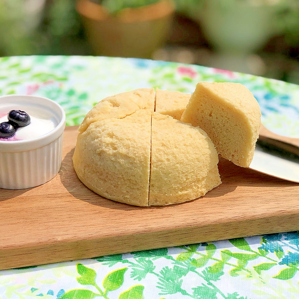 冷やして食べてね 低糖質なチーズおから蒸しパン レシピ 作り方 By まりのダイエット食堂 楽天レシピ