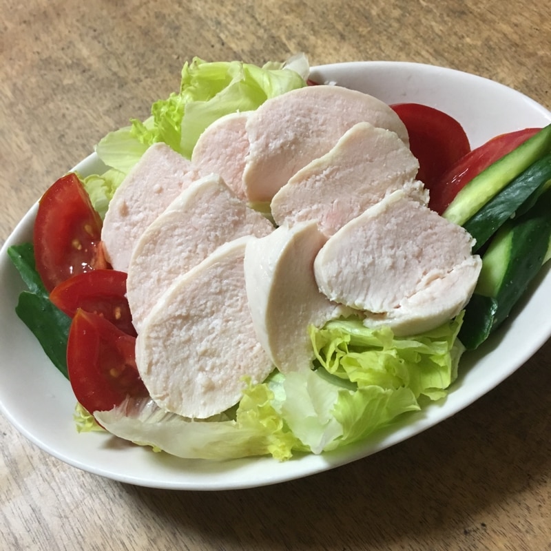 鶏ハムサラダ レシピ・作り方 by mayu..12 - 楽天レシピ