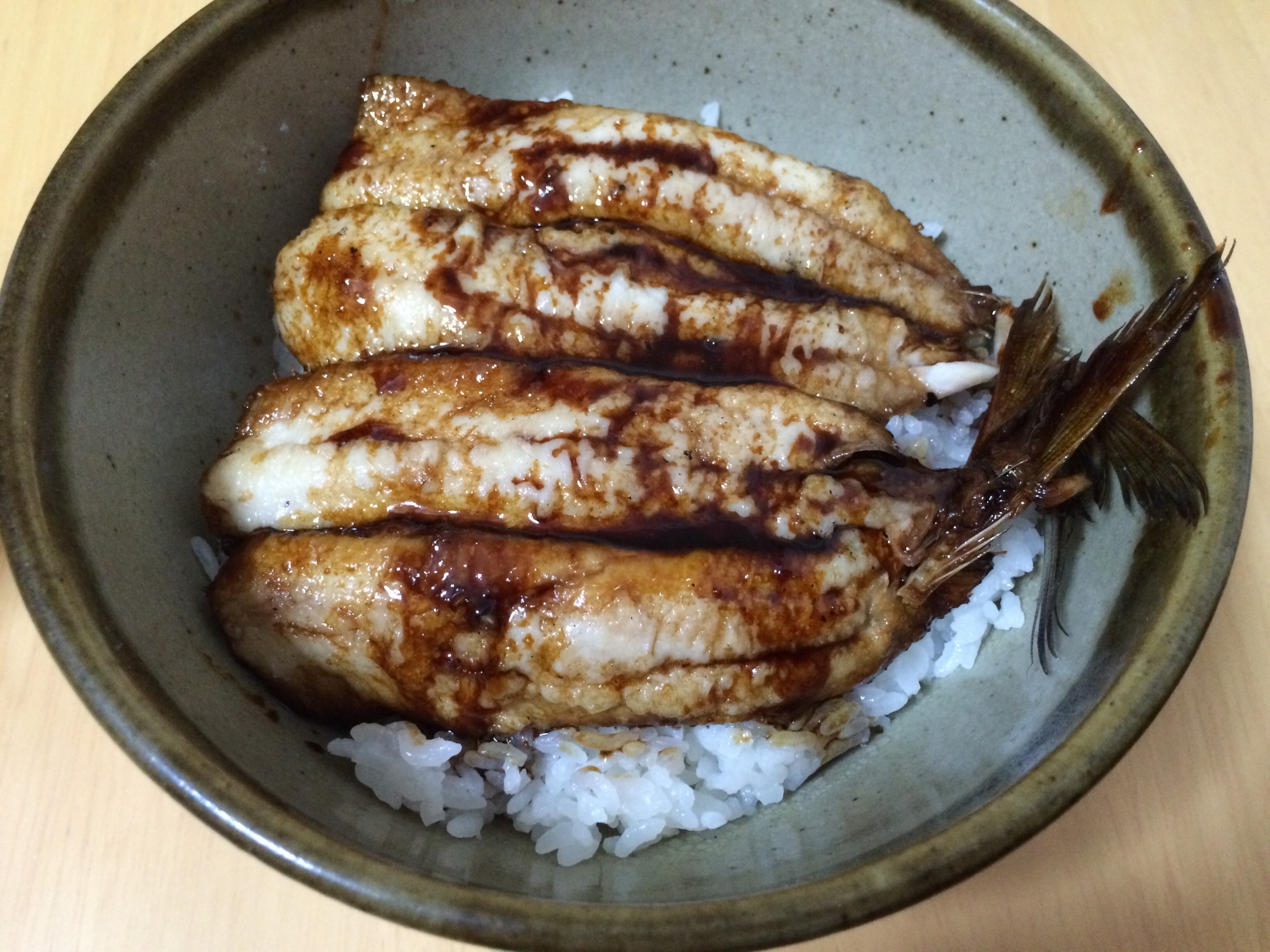 鰻丼？！イワシの蒲焼き丼