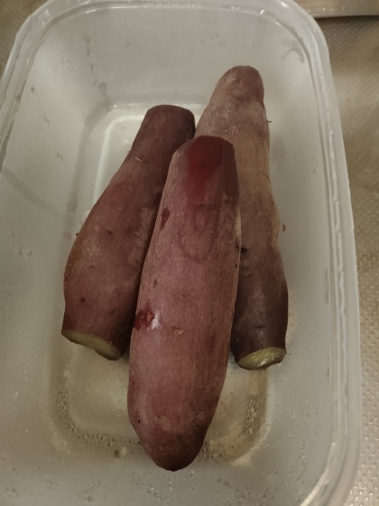 炊飯器でホクホク！かんたん！ふかし芋