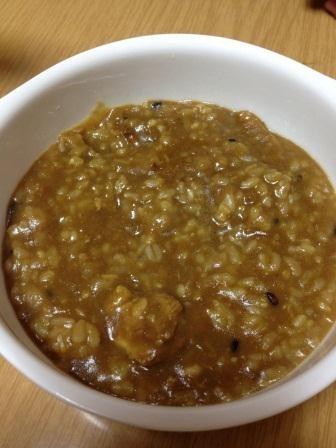 残ったカレーで！簡単カレーリゾット