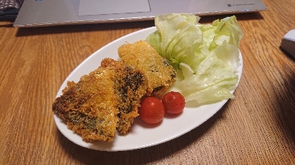 娘が作りました！カレー風味、いいですね！