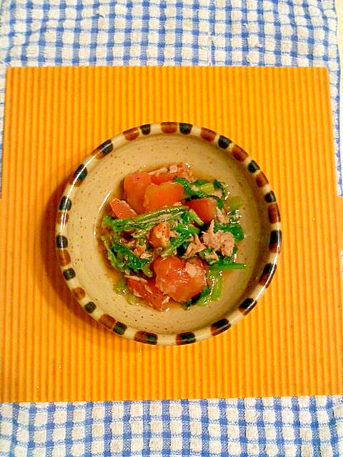 トマトとほうれん草のツナおひたし レシピ 作り方 By テツオ63 楽天レシピ トマトとほうれん草のツナおひたし レシピ 作り方 By テツオ63 楽天レシピ