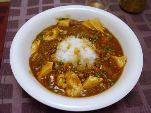 豆腐と挽肉のカレー