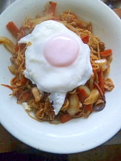 料理下手が作る　節約焼きそば