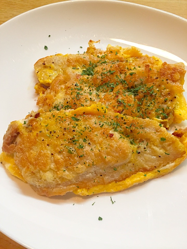 生姜焼き用で ポークピカタ レシピ 作り方 By まぁ2510 楽天レシピ