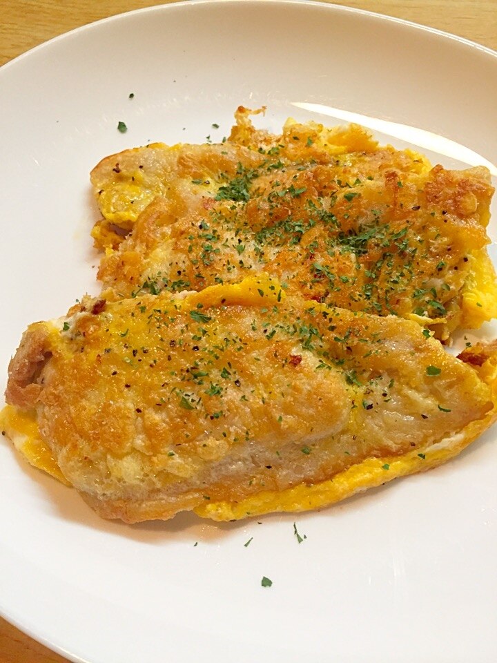 生姜焼き用で ポークピカタ レシピ 作り方 By まぁ2510 楽天レシピ
