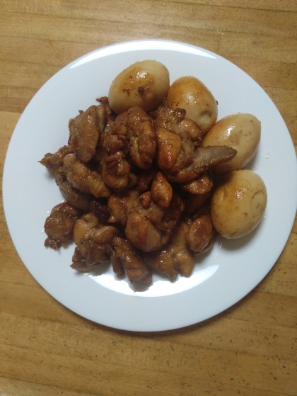 鶏肉と大根の甘辛煮