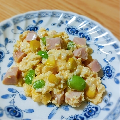 ふわふわ食感ᕷ*コーンとチーズのギョギョ焼きꕤ୭*