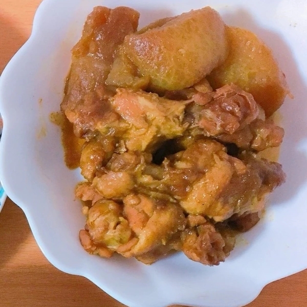 鶏肉と大根のカレー煮