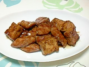 豚肉と厚揚げのバルサミコ炒め＋＋