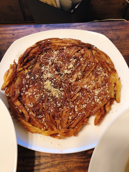 少し焼き過ぎましたが、カリカリでとっても美味しくできました！